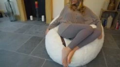Faux Fur Ingot Bean Bag