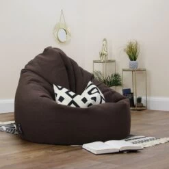 Luxury Chenille Bean Bag Chair