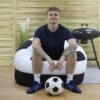The Champion Football Bean Bag -Bean Bag Chairs Store champion football bean bag manned2
