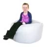 Kids Faux Leather Ingot Bean Bag -Bean Bag Chairs Store childs ingot bean bags faux leather