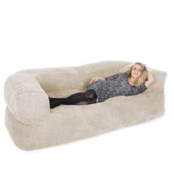 Corduroy Couch Bean Bag -Bean Bag Chairs Store corduroy couch bean bag sand 1