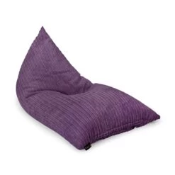 Corduroy Deck Chair Bean Bag - Replacement Cover -Bean Bag Chairs Store corduroy deck chair bean bag purple 1 1