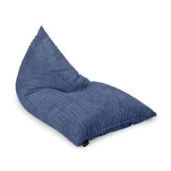 Corduroy Deck Chair Bean Bag - Replacement Cover -Bean Bag Chairs Store corduroy deck chair bean bag slate blue 1 1