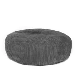 Corduroy Ingot Bean Bag -Bean Bag Chairs Store corduroy ingot bean bag grey 1