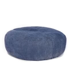 Corduroy Ingot Bean Bag -Bean Bag Chairs Store corduroy ingot bean bag slate blue 1