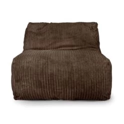 Corduroy LayZ Bean Bag - Replacement Cover -Bean Bag Chairs Store corduroy layz bean bag chocolate brown 1 1