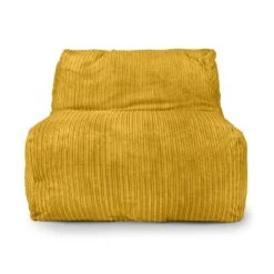 Corduroy LayZ Bean Bag -Bean Bag Chairs Store corduroy layz bean bag mustard 4