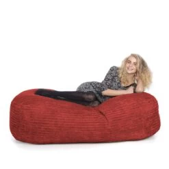 Corduroy Lounger Bean Bag