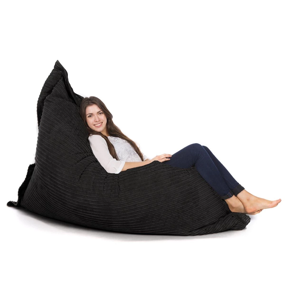 Corduroy Oxford Cushion Bean Bag 7 Corduroy Oxford Cushion Bean Bag - Image 5