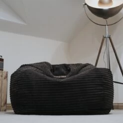 Corduroy Retro Classic Bean Bag - Replacement Cover -Bean Bag Chairs Store corduroy retro classic bean bag on carpet 1