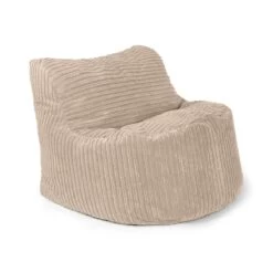 Corduroy Seat Bean Bag - Replacement Cover -Bean Bag Chairs Store corduroy seat bean bag sand 1 1