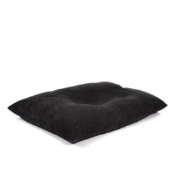 Corduroy Slab Bean Bag - Replacement Cover -Bean Bag Chairs Store corduroy slab bean bag black 1 1