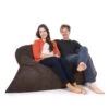 Corduroy Slab Bean Bag -Bean Bag Chairs Store corduroy slab bean bag chocolate brown 1