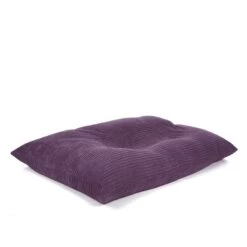 Corduroy Slab Bean Bag -Bean Bag Chairs Store corduroy slab bean bag purple 1