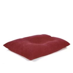 Corduroy Slab Bean Bag - Replacement Cover -Bean Bag Chairs Store corduroy slab bean bag red 1 1
