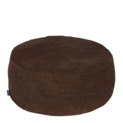 Corduroy Stool Bean Bag -Bean Bag Chairs Store corduroy stool bean bag chocolate brown 1