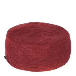 Corduroy Stool Bean Bag -Bean Bag Chairs Store corduroy stool bean bag red 1