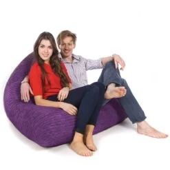 Corduroy Tri-Gamer Bean Bag -Bean Bag Chairs Store corduroy tri gamer bean bag purple 1