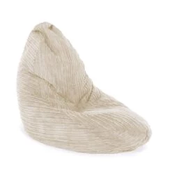 Corduroy Wedgie Bean Bag - Replacement Cover -Bean Bag Chairs Store corduroy wedgie bean bag sand 1 1