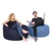 Cotton Bean Bag Chair - Replacement Cover -Bean Bag Chairs Store cotton bean bag chair sky blue 5 6