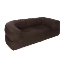 Cotton Couch Bean Bag - Replacement Cover -Bean Bag Chairs Store cotton couch bean bag chocolate brown 1 1