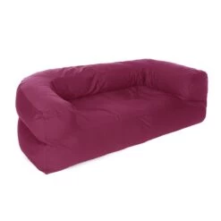 Cotton Couch Bean Bag - Replacement Cover -Bean Bag Chairs Store cotton couch bean bag pink 1 1
