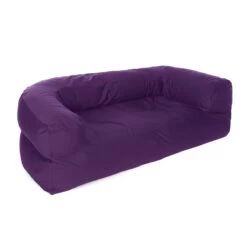 Cotton Couch Bean Bag - Replacement Cover -Bean Bag Chairs Store cotton couch bean bag purple 1 1