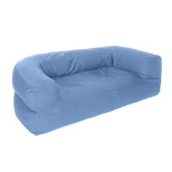Cotton Couch Bean Bag - Replacement Cover -Bean Bag Chairs Store cotton couch bean bag sky blue 2 5