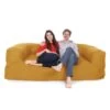 Cotton Couch Bean Bag - Replacement Cover 2 Cotton Couch Bean Bag - Replacement Cover -Bean Bag Chairs Store cotton couch bean bag sunflower yellow 1 1