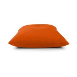 Cotton Cushion Bean Bag - Square -Bean Bag Chairs Store cotton cushion square orange