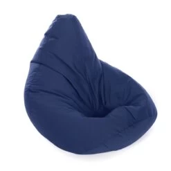 Cotton Hi-Back Gamer Bean Bag - Replacement Cover -Bean Bag Chairs Store cotton hi back gamer bean bag royal blue 1 1