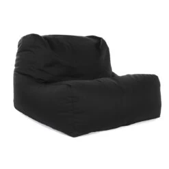 Cotton LayZ Bean Bag - Replacement Cover -Bean Bag Chairs Store cotton layz bean bag black 1 1