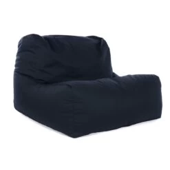 Cotton LayZ Bean Bag - Replacement Cover -Bean Bag Chairs Store cotton layz bean bag navy blue 1 1