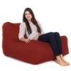 Cotton LayZ Bean Bag -Bean Bag Chairs Store cotton layz bean bag red 1