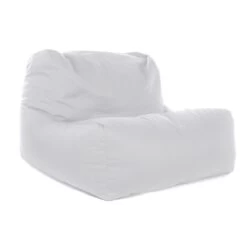 Cotton LayZ Bean Bag -Bean Bag Chairs Store cotton layz bean bag white 1