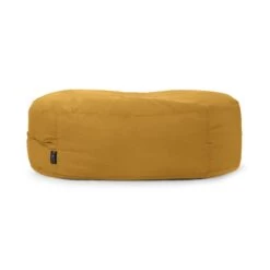 Cotton Lounger Bean Bag -Bean Bag Chairs Store cotton lounger bean bag sunflower yellow 1