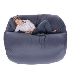Bean Bag Chairs Store -Bean Bag Chairs Store cotton monster bean bag navy blue 1 1