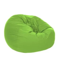Cotton Retro Classic Bean Bag -Bean Bag Chairs Store cotton retro classic bean bag lime green 1