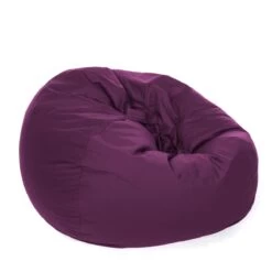 Cotton Retro Classic Bean Bag -Bean Bag Chairs Store cotton retro classic bean bag purple 1