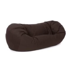 Cotton Settee Bean Bag - Replacement Cover -Bean Bag Chairs Store cotton settee bean bag chocolate brown 1 1