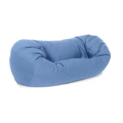 Cotton Settee Bean Bag - Replacement Cover -Bean Bag Chairs Store cotton settee bean bag sky blue 2 3