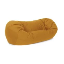 Cotton Settee Bean Bag - Replacement Cover -Bean Bag Chairs Store cotton settee bean bag sunflower yellow 1 1