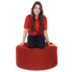 Cotton Stool Bean Bag -Bean Bag Chairs Store cotton stool bean bag red 1