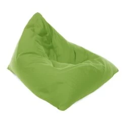 Cotton Tri-Gamer Bean Bag -Bean Bag Chairs Store cotton tri gamer bean bag lime green 1
