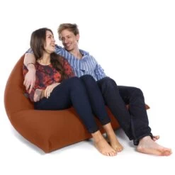 Cotton Tri-Gamer Bean Bag -Bean Bag Chairs Store cotton tri gamer bean bag terracotta 1