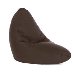 Cotton Wedgie Bean Bag -Bean Bag Chairs Store cotton wedgie bean bag chocolate brown 1