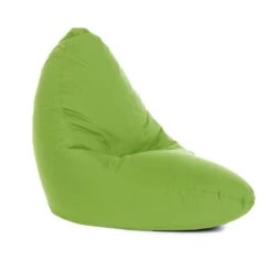 Cotton Wedgie Bean Bag - Replacement Cover -Bean Bag Chairs Store cotton wedgie bean bag lime green 1 1