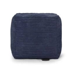 Corduroy Cube Bean Bag 21 Corduroy Cube Bean Bag -Bean Bag Chairs Store cube bean bags cord slate blue 1