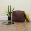 Cotton Cube Bean Bag -Bean Bag Chairs Store cube cotton chocolate brown
