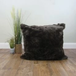 Faux Fur Cushion Bean Bag - Square